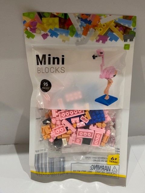 Mini blocks flamingo pack
