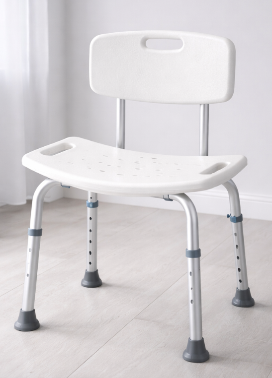 Shower Chair with Backrest