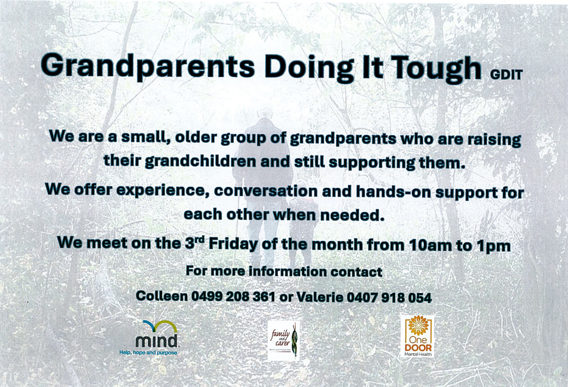 Grandparents doing it Tough